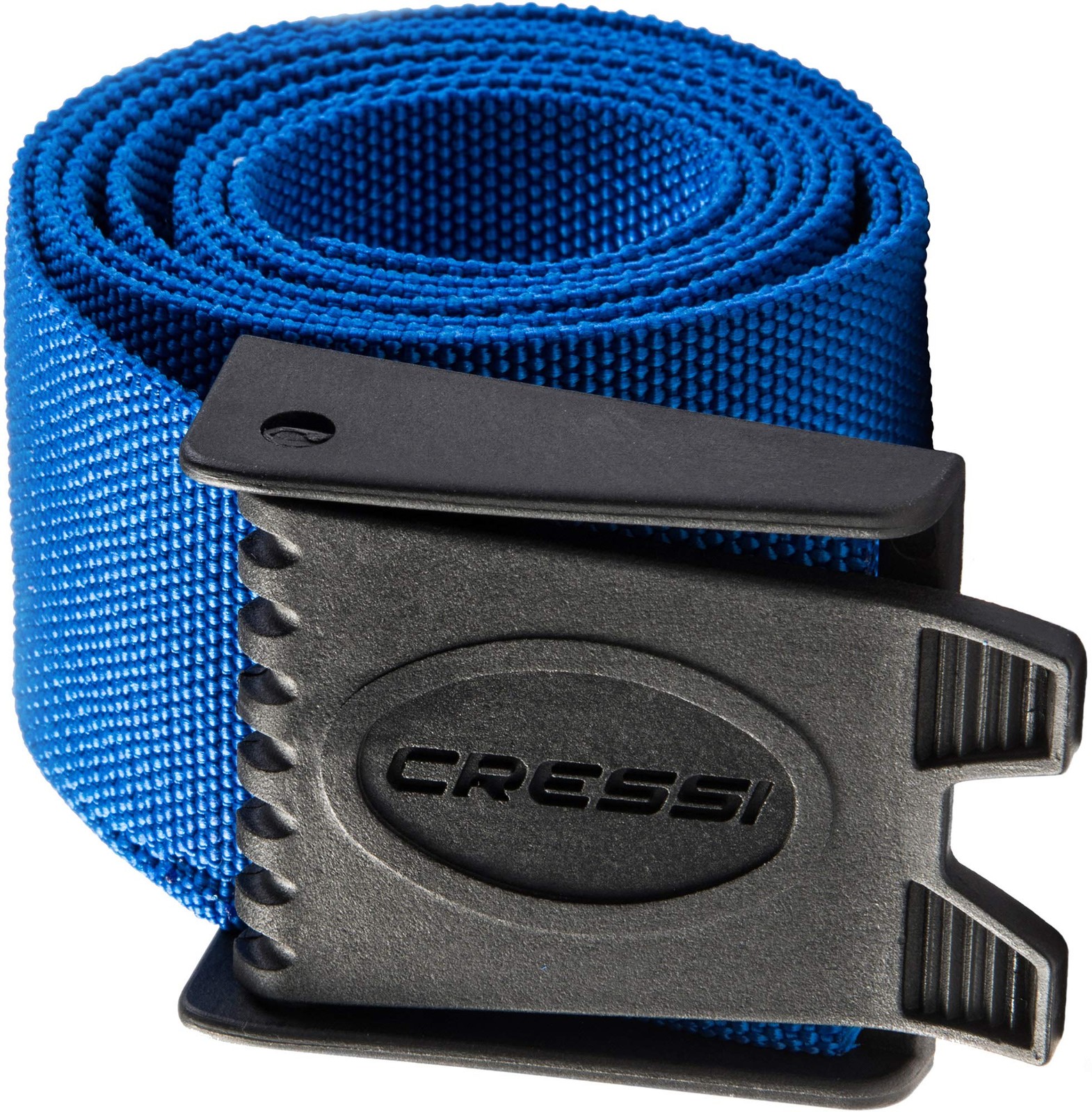 Cressi Diving Belt Kos Nylon 147cm 5cm Blue Quick-Release Buckle