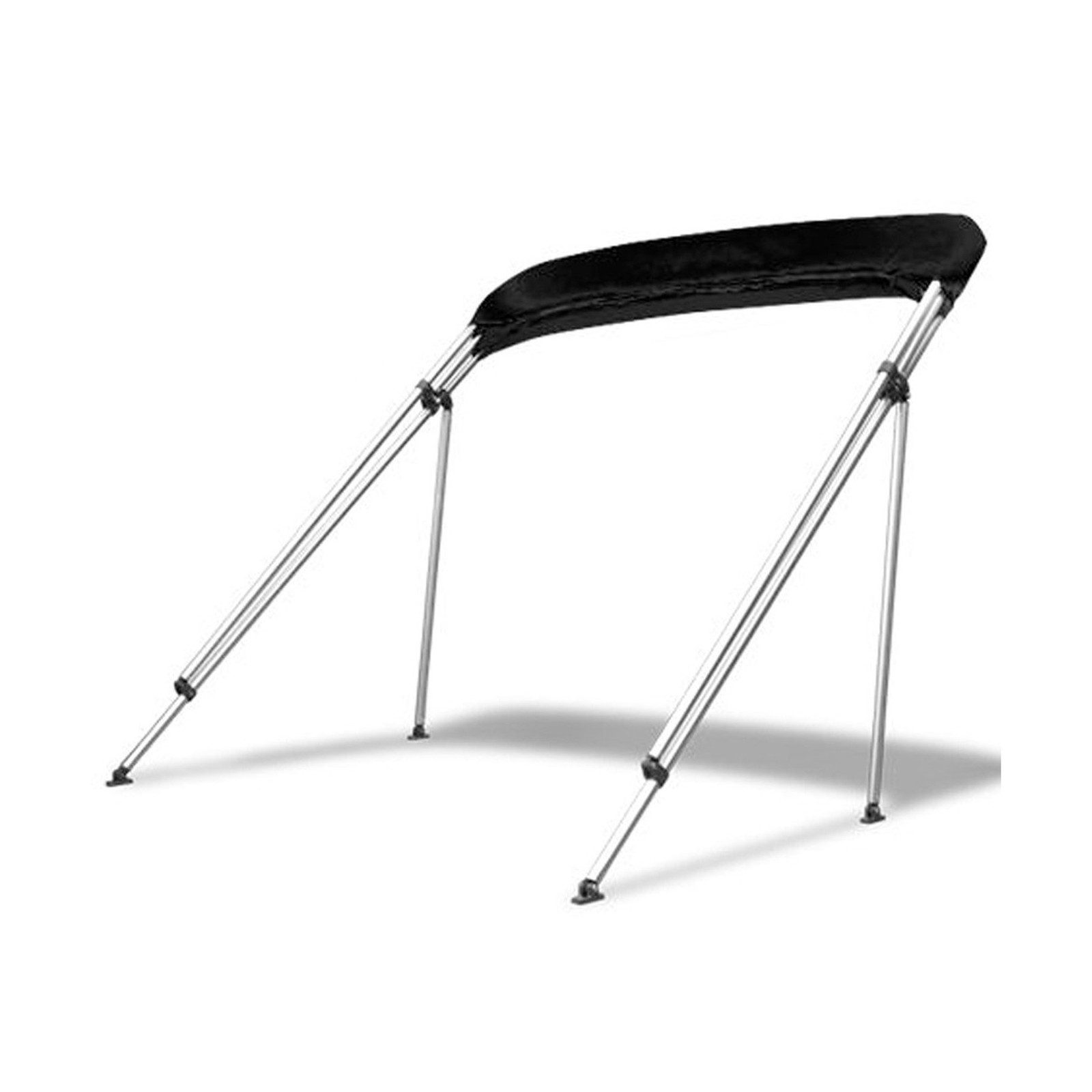 Oceansouth 4 Bow Bimini – 8ft Deluxe Black Mounting Width 61″-66′