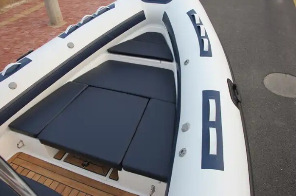 6.8m hypalon aluminum hull semi-rigid inflatable dive 23 ft luxury hypalon r