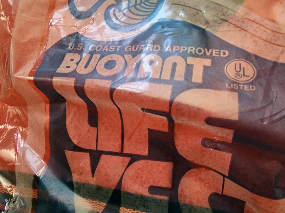 KENT BUOYANT LIFE VEST TYPE II PFD ADULTS OVER 90 LBS