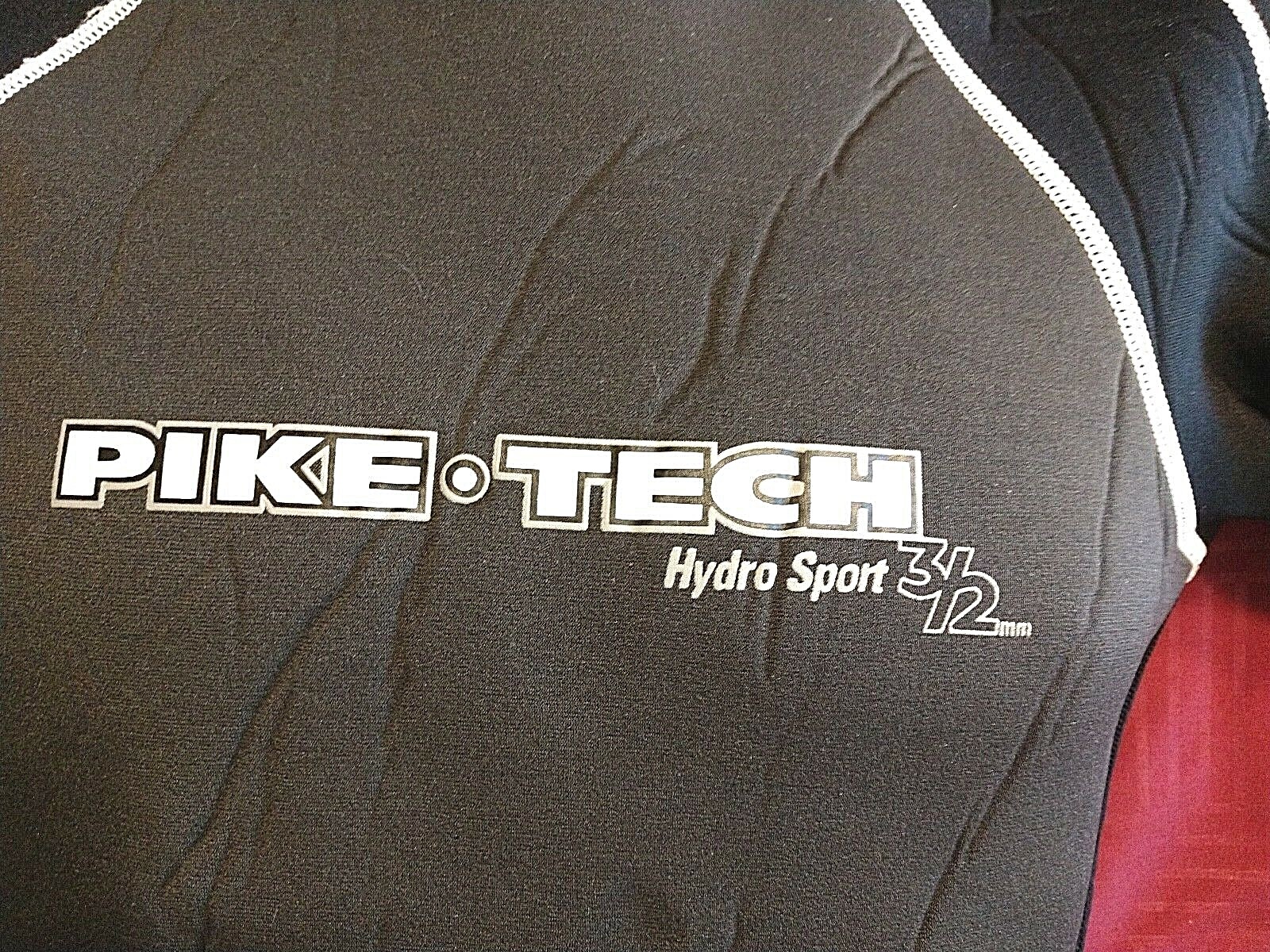 Wetsuit Shorty Pike Tech Hydro Sport 3/2 mm Medium Black Gray and White Medium