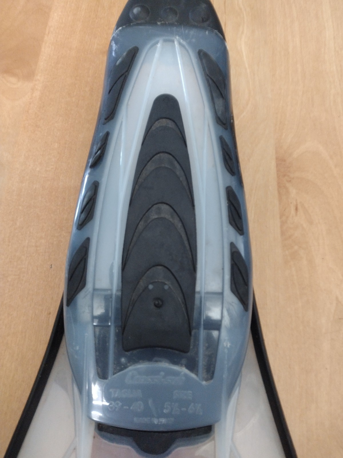 Cressi Pluma Full Foot Fins 5.5/6.5 39/40 Pink Clear Black With Mask and Snorkle