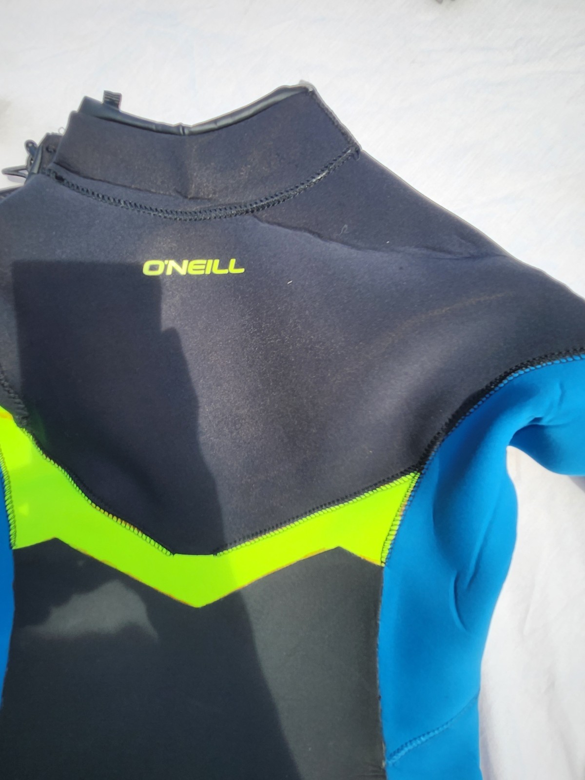 O’Neill Men’s Wetsuit US/UK 14 Blue Black Gray Full Body RN77131