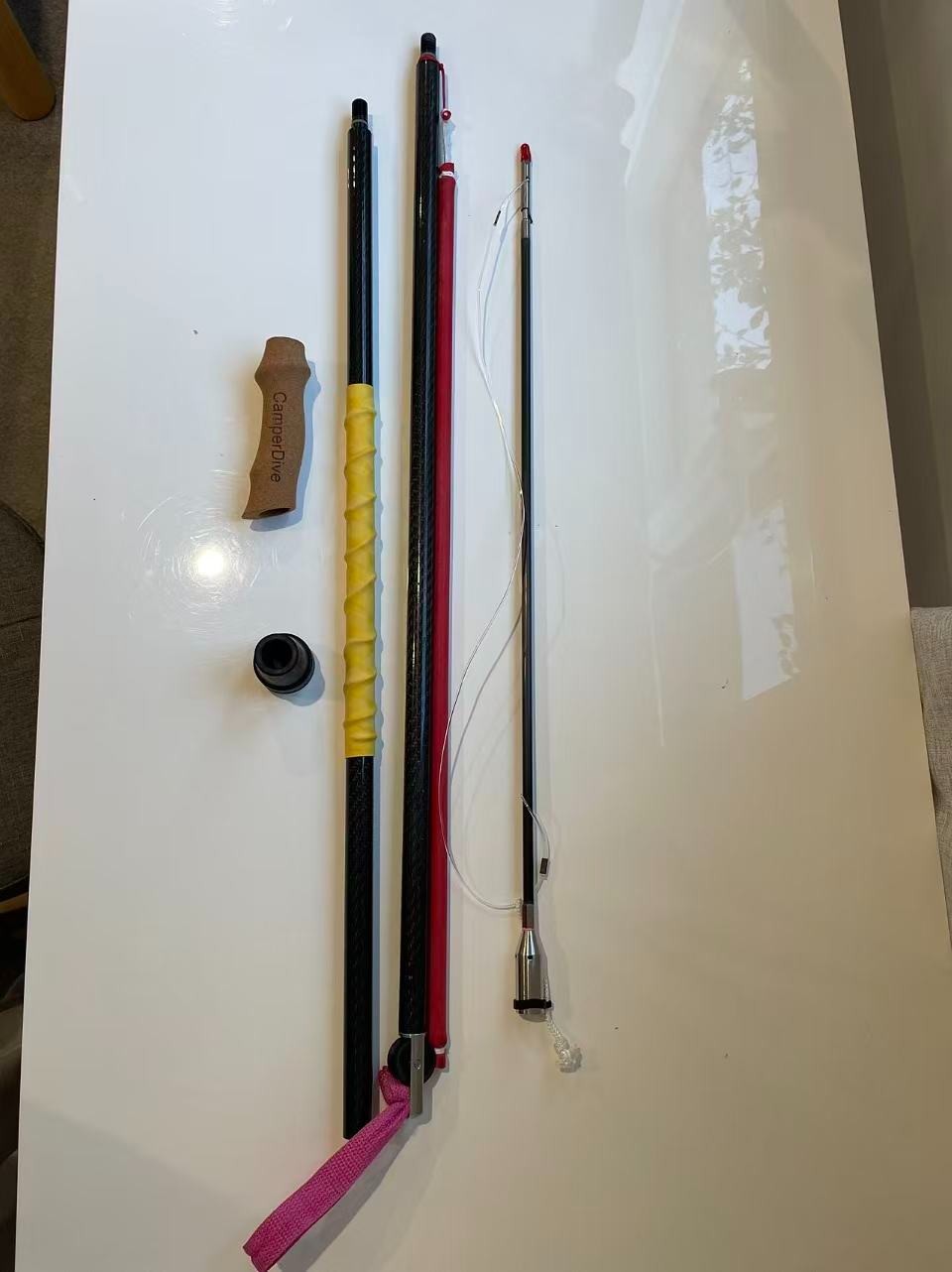 Reef Hunting Pole Spear & Shore Dive Hiking Package （6 Feet）