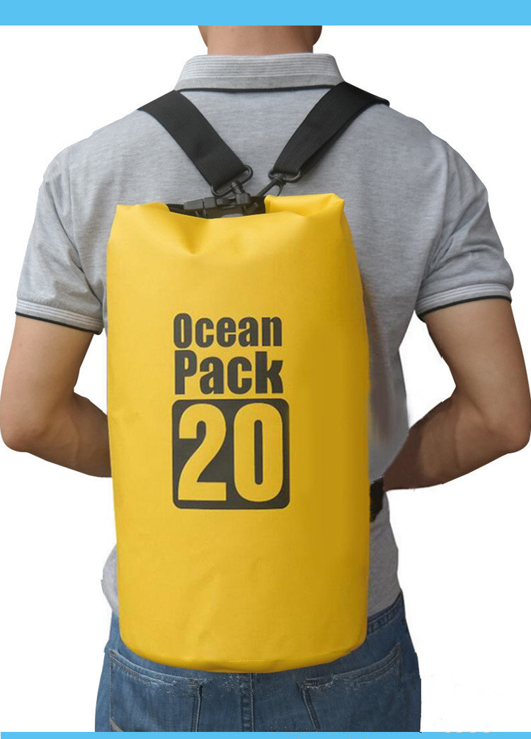 Floating Waterproof Dry Bag 10L/20L/30L, Roll Top Dry Sack Keeps Gear Dry Bags