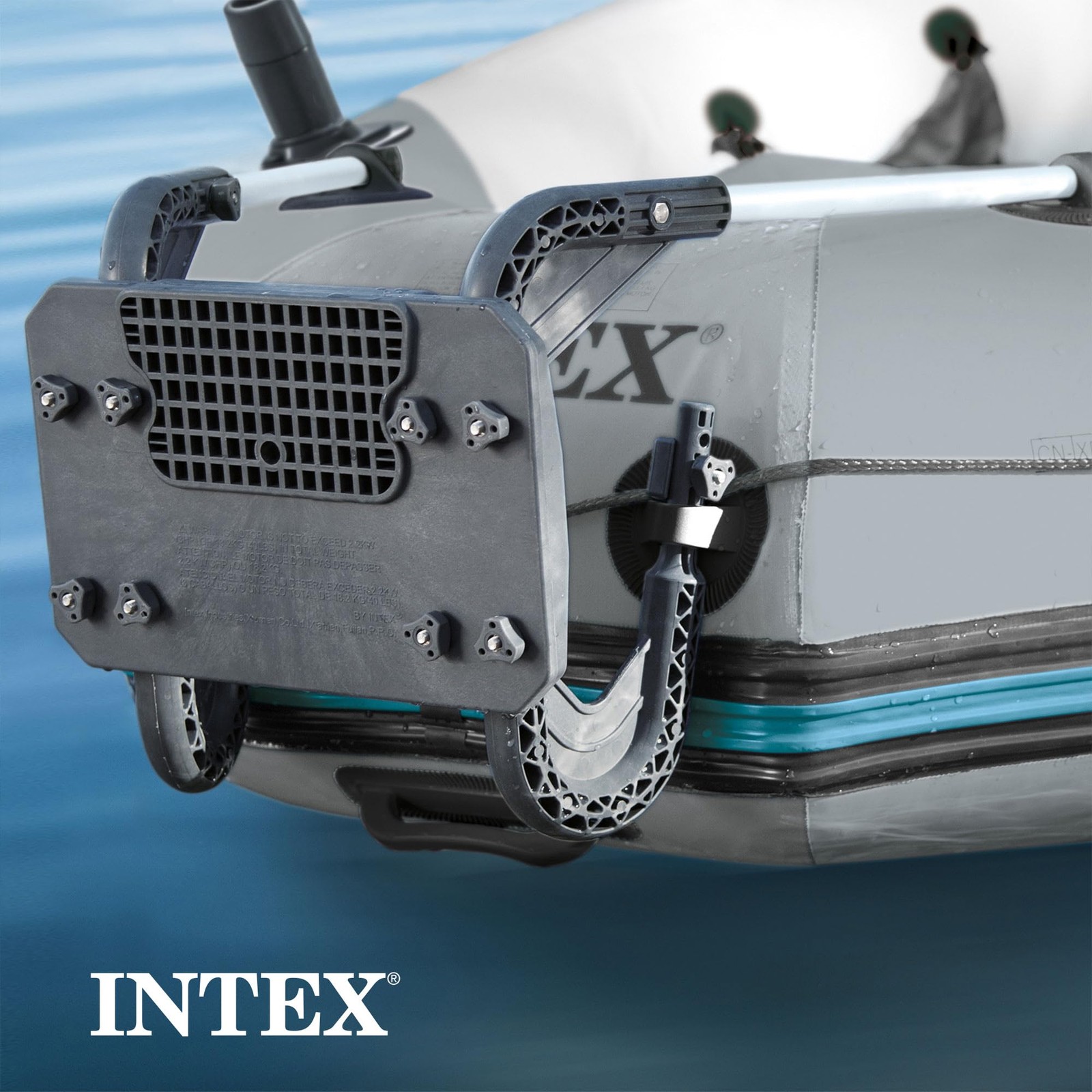 INTEX 68624EP Motor Mount Kit: Easy to Attach – Heavy-duty 1 Pack, Black