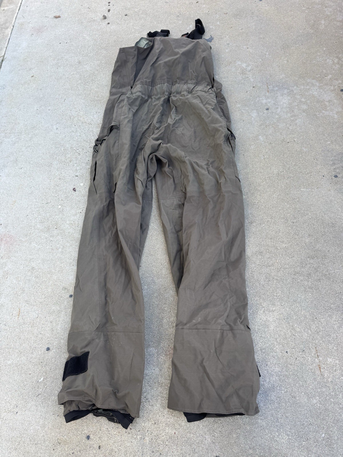 KOKATAT Waterproof MAS Gray Gore Tex Bib Pants Extra Large
