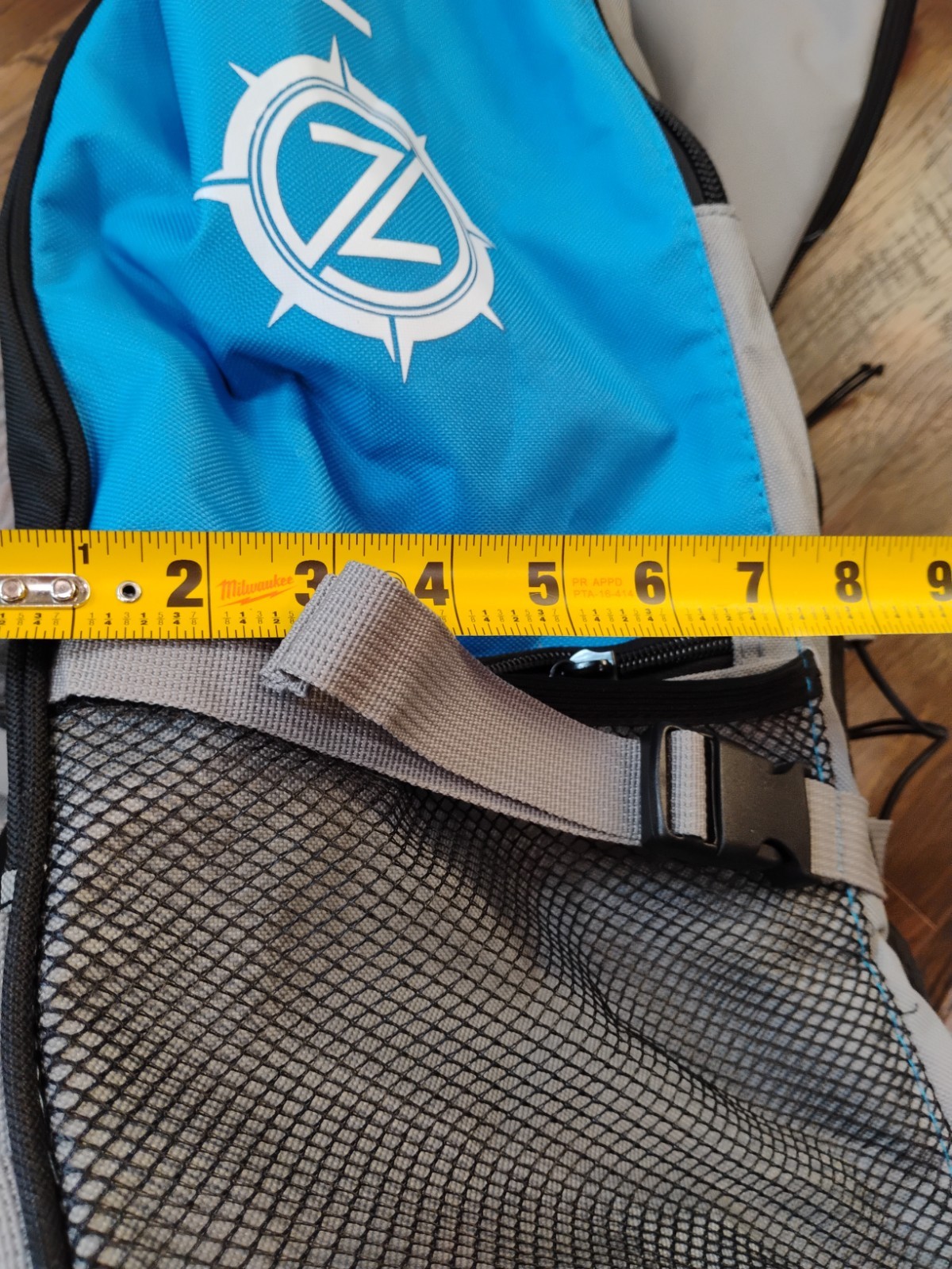 Nautical iRocker SUP Board Travel & Storage Backpack Carry Bag Blue/Black EUC