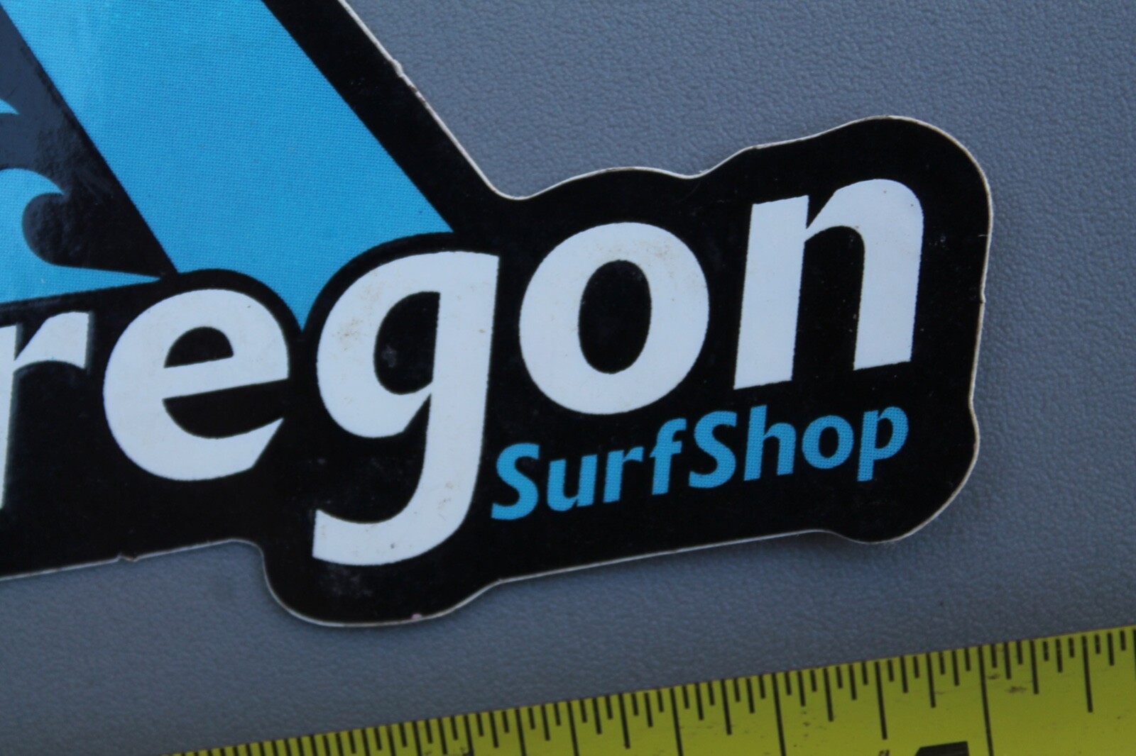 Oregon Surf Shop Blue Black White Wave Mountain OG V57 Vintage Surfing STICKER