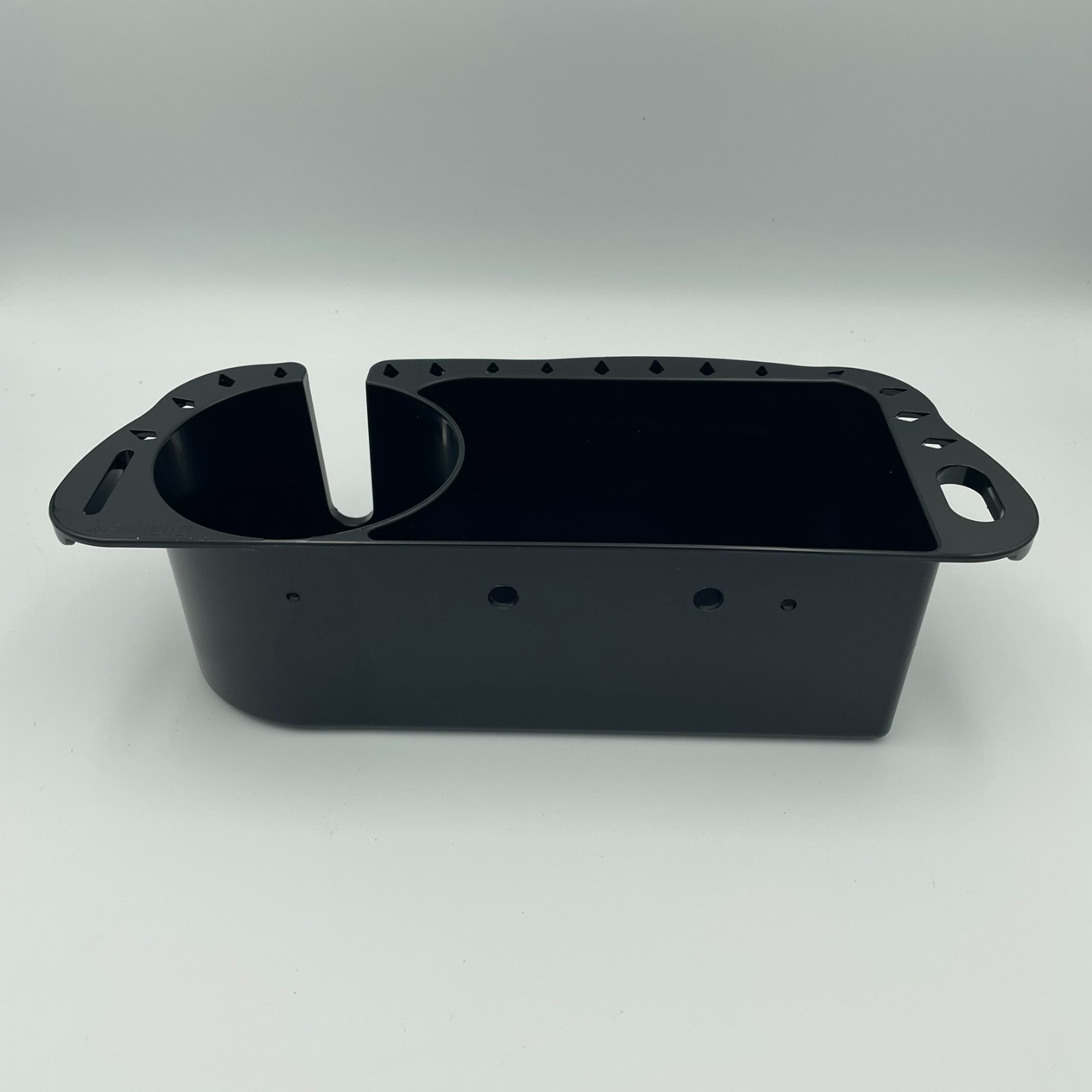 New Open Box KEMIMOTO Boat Seat Cup Holder Organizer Set Black Marine Storage