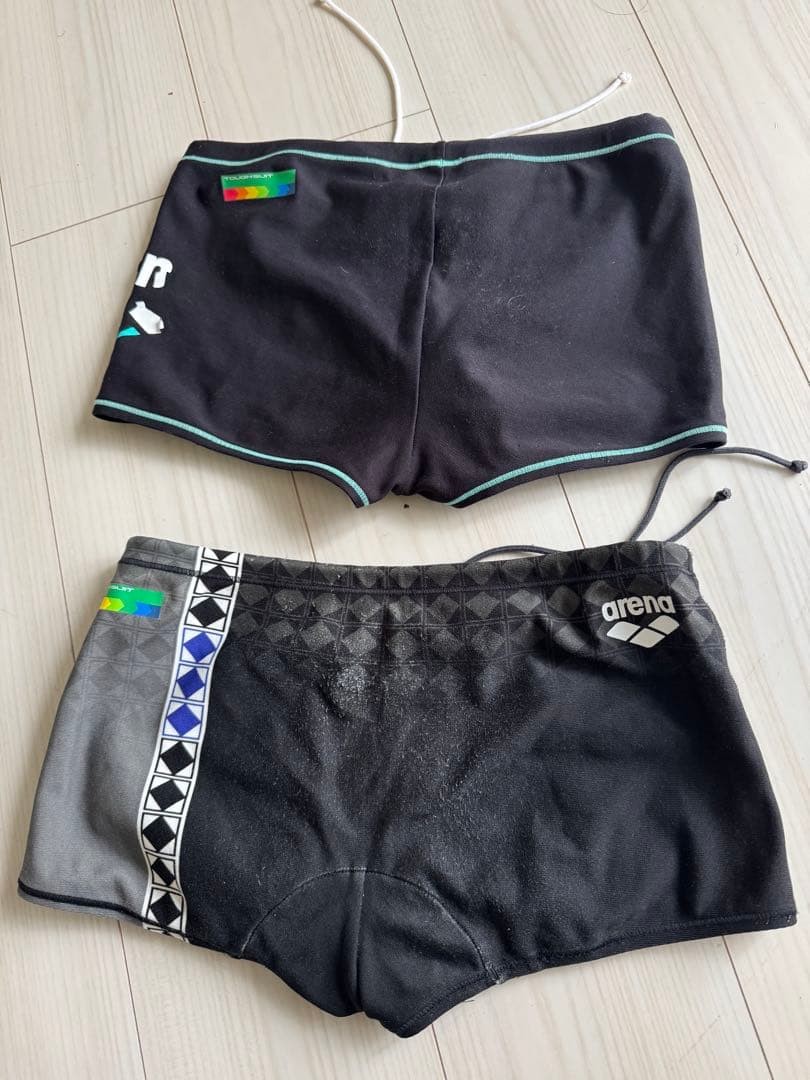 arena competitive swimsuit 2 piece set box type