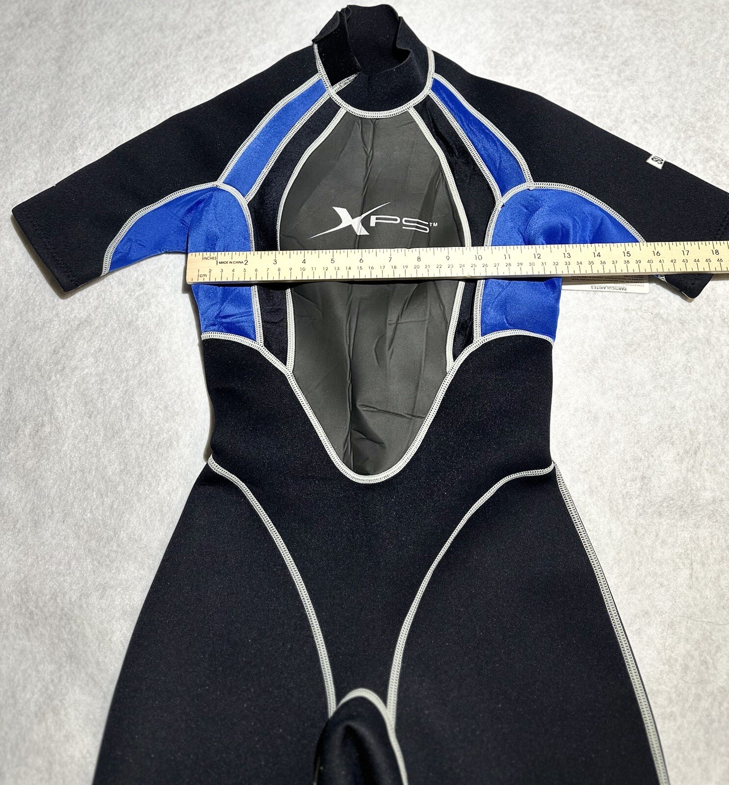 XPS Spring Shorty WETSUIT Women’s Small Zipper 2×2 mm Aqualite Neoprene NWT!