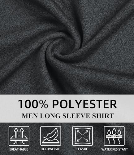 6 Pack Men Dry Fit Medium 1 Black 1 Gray 1 Heather Gray 1 Blue 1 Red 1 Green