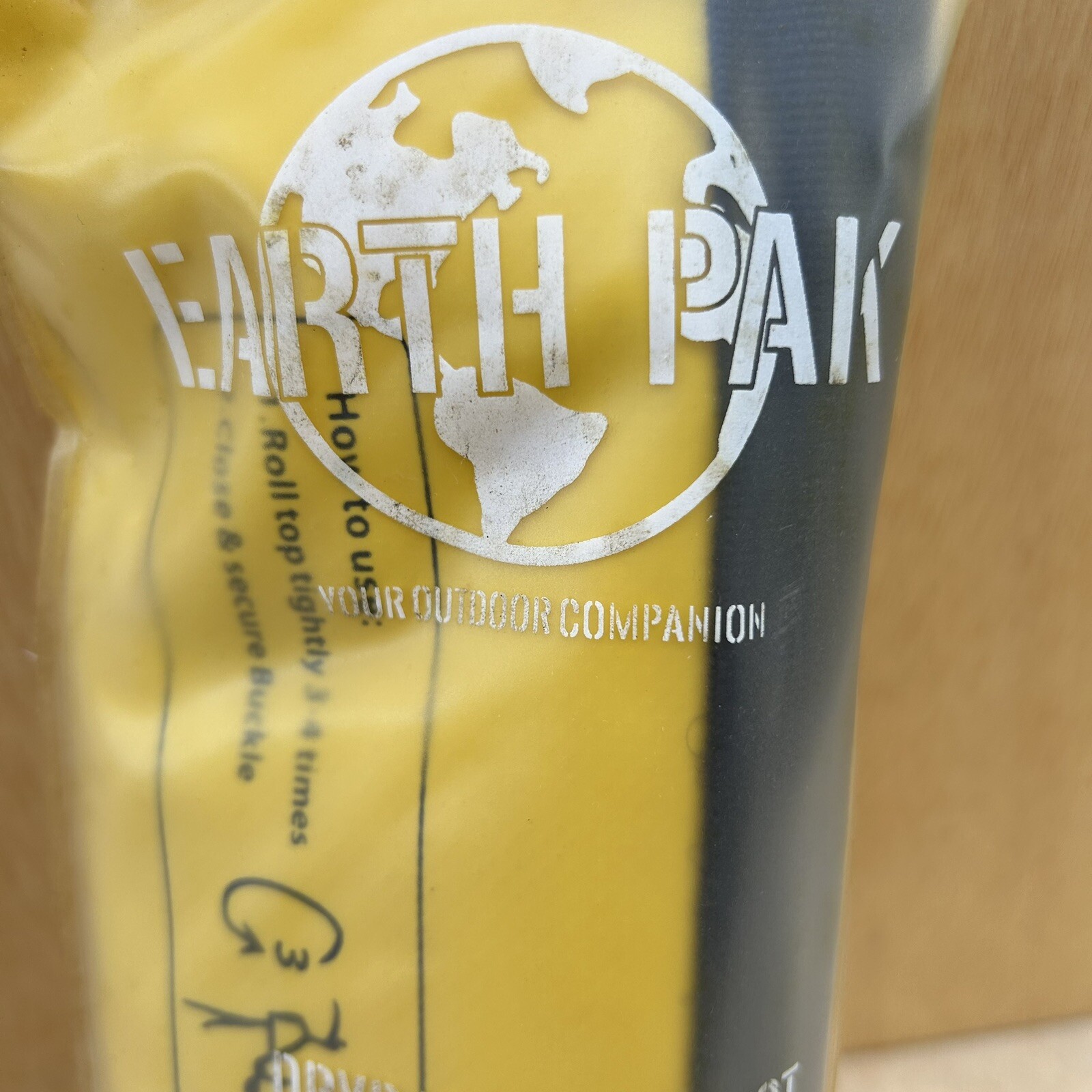 Earth Pak 10L Dry Bag – Yellow