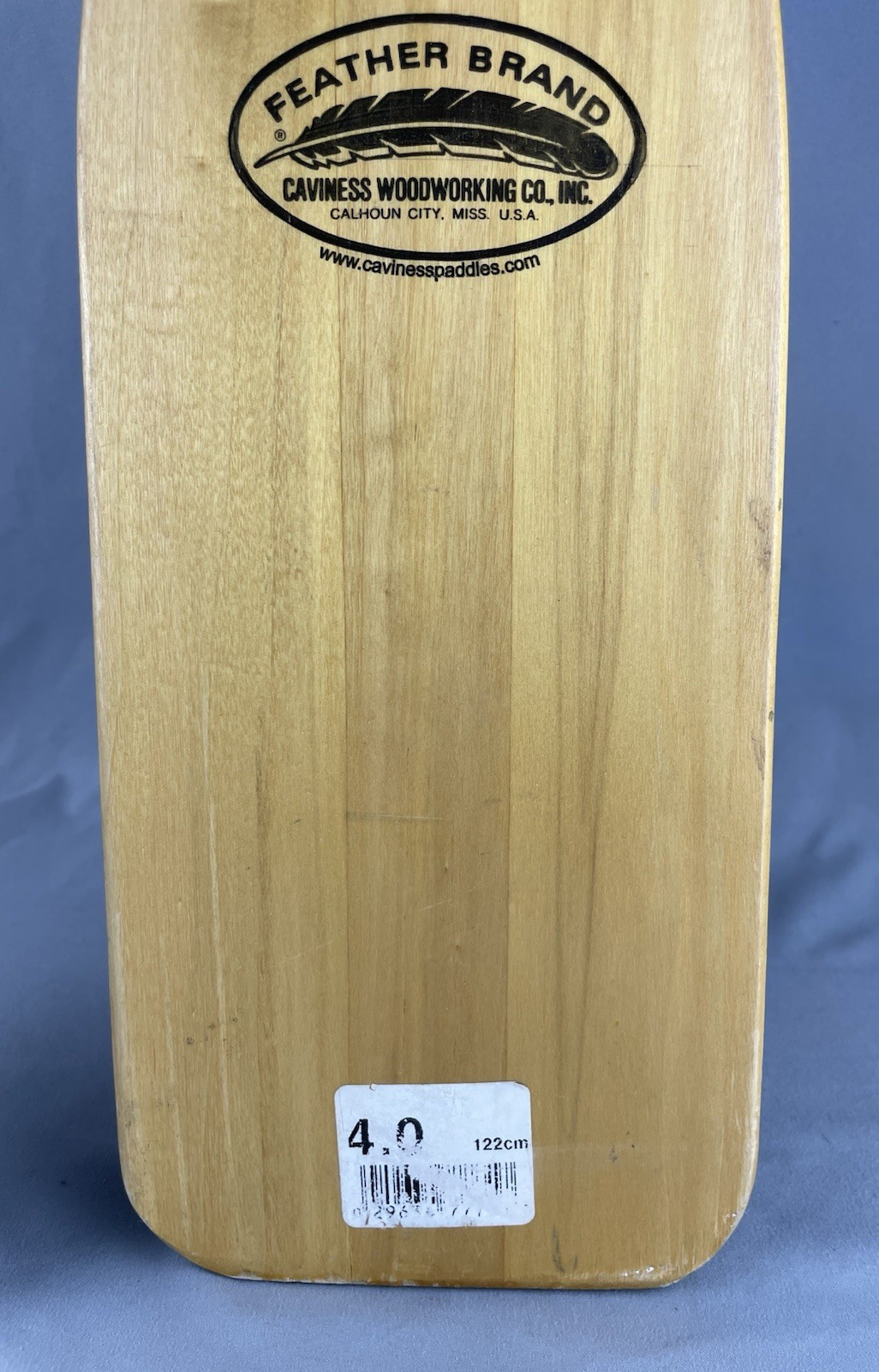 2 FEATHER BRAND 4 Foot 47″ Paddles Caviness Woodworking Co Made In USA