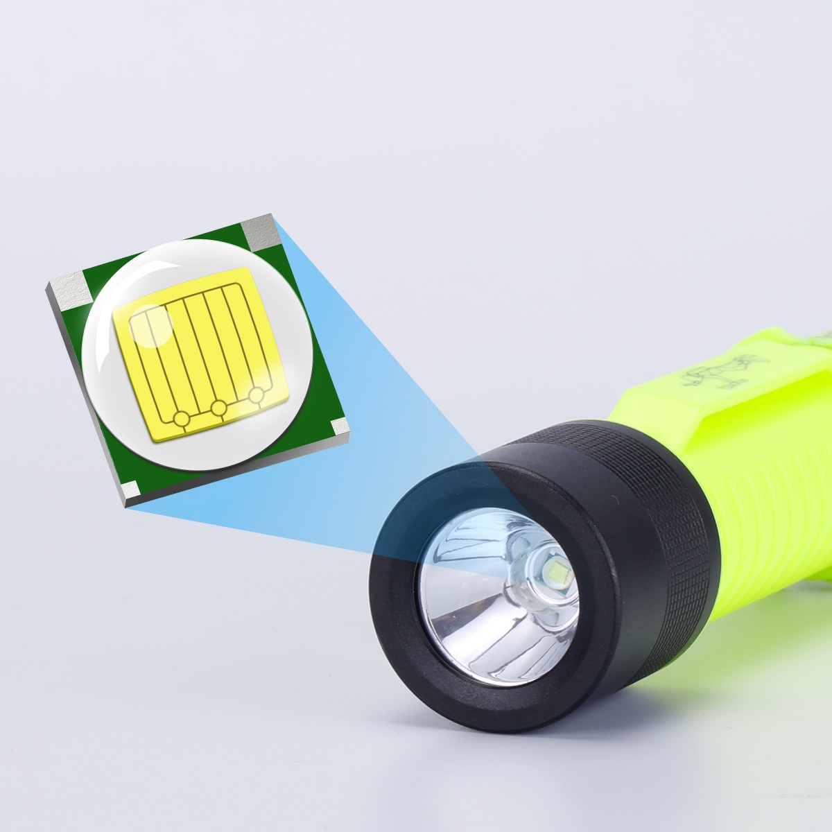Underwater 80ft Diving Flashlight Waterproof Scuba Dive Torch Snorkeling Light
