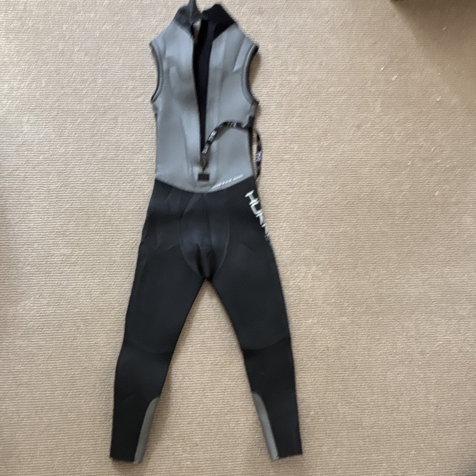 TYR Hurricane Women’s Triathlon Full Wetsuit Size S Black/Gray