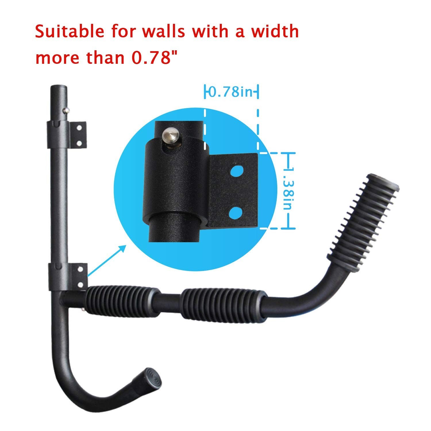 80LBS Kayak Wall Hanger Wall Mount Kayak Storage Rack Swivel Rack Design Help…