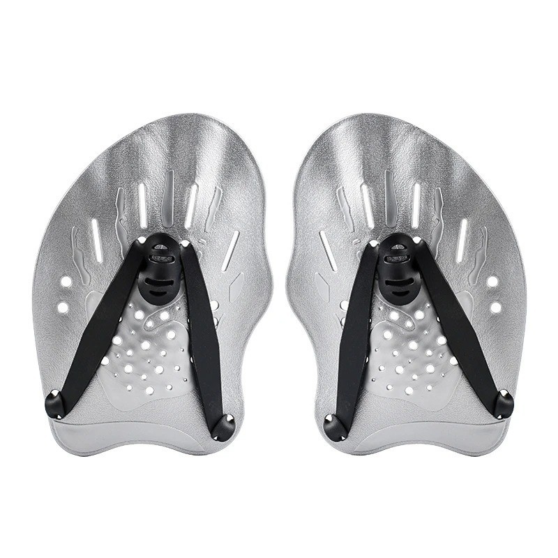 Swimming Hand Paddles Training Flippers with Adjustable Straps