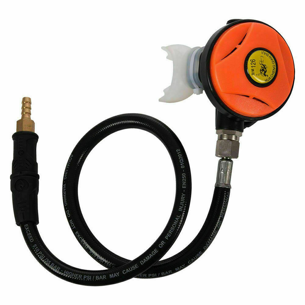 50/100 ft Explorer Scuba Diving Dive 2nd Stage Regulator Octopus Hookah Hose Kit