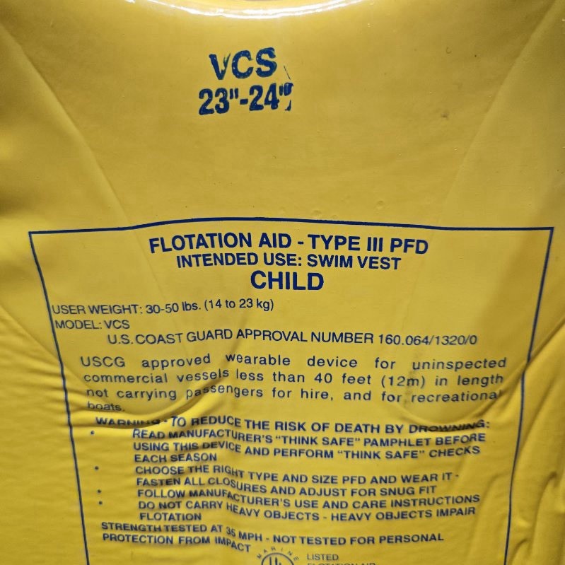 Super Soft Child Life Jacket 30 to 50 Pounds