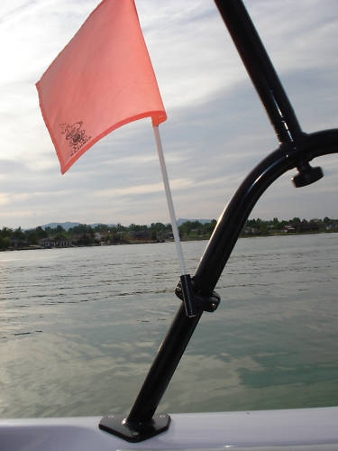 Wakeboard Tower Mount Flag Holder (It Rotates)
