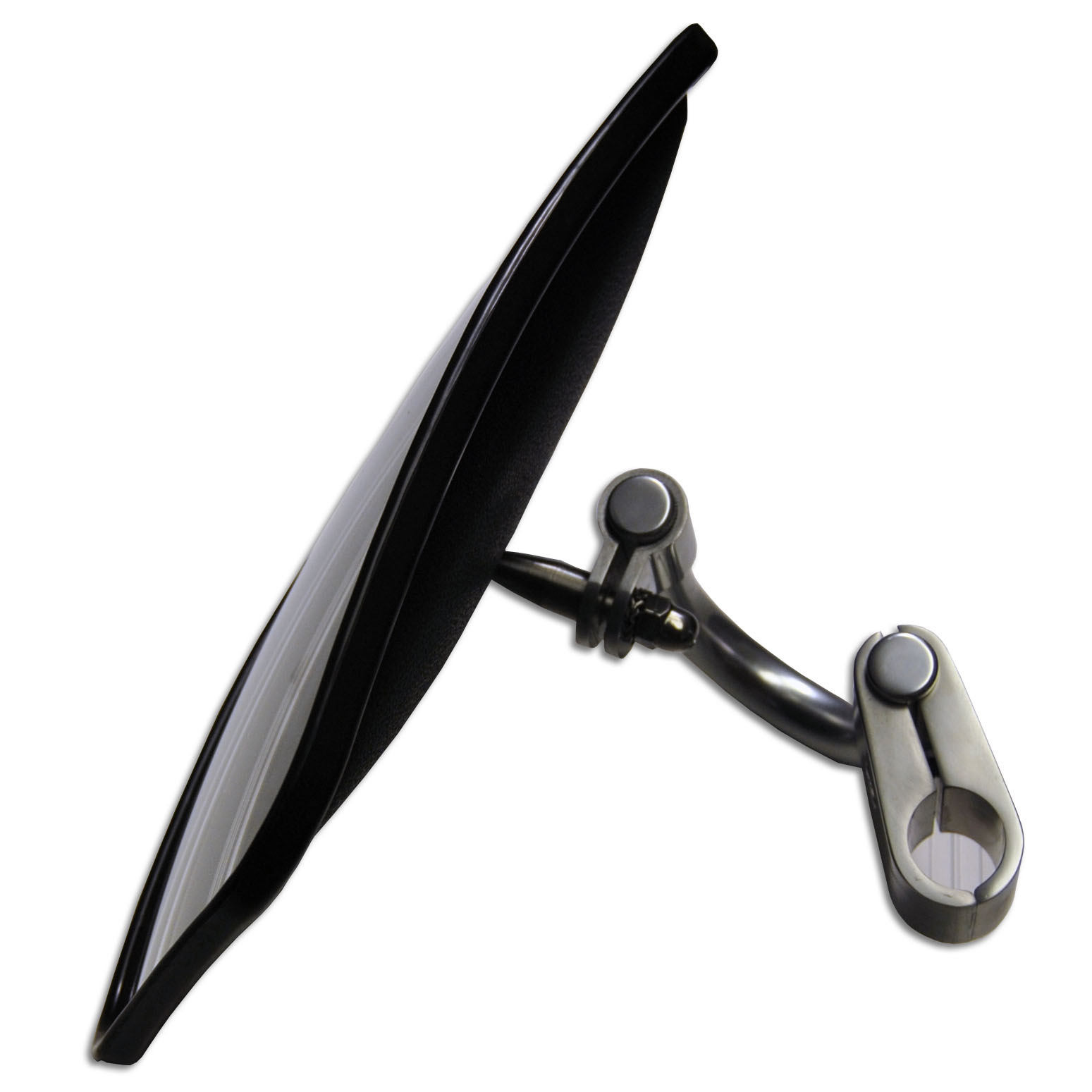 Salt Water Version Wide Angle Rear Mirror with Fittings for T-Top or Bimini Top