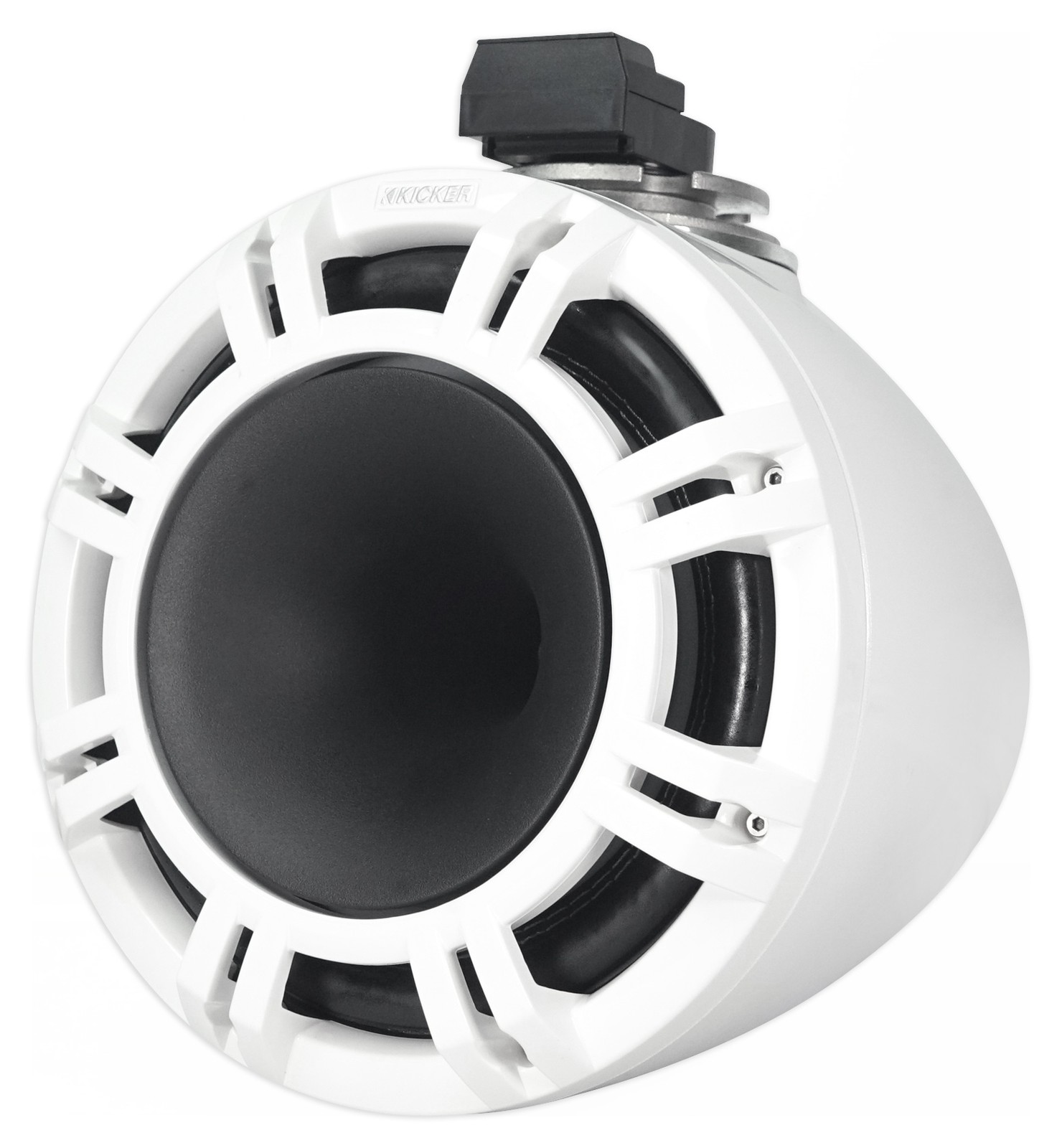 Pair Kicker KMTC9 HLCD 9″ White Wakeboard Tower LED Speakers+(2) Party Speakers