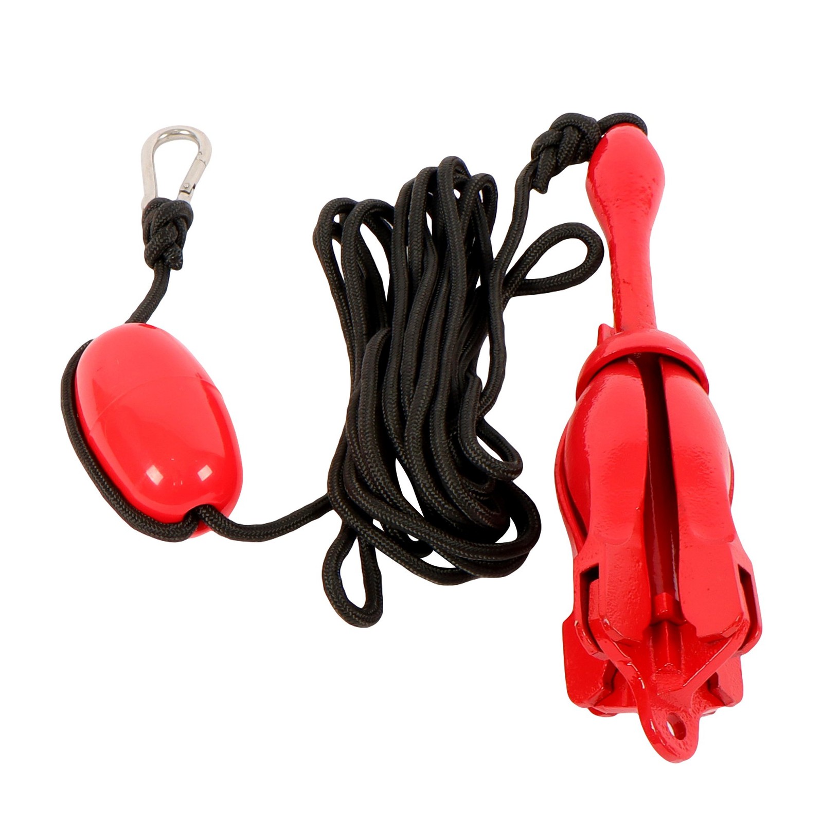 (2) Portable Marine Kayak Folding Anchor Kit Canoe Raft Boat Jet Ski 26.2ft Rope