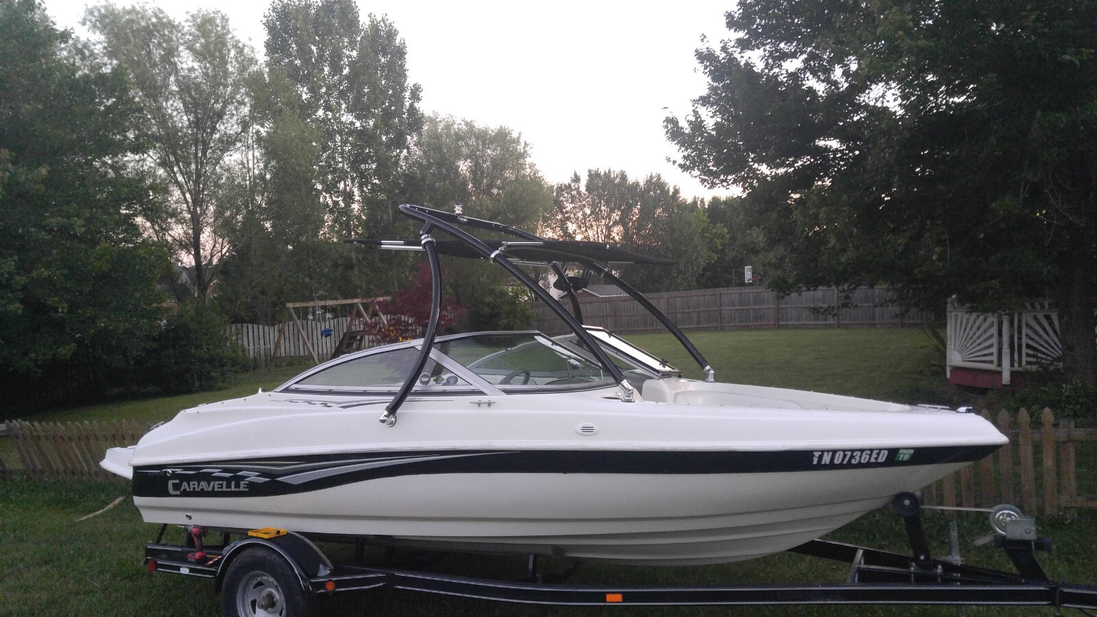 Origin Advancer Wakeboard Tower black plus Reborn Pro+ OR Knee/Wake Combo Rack