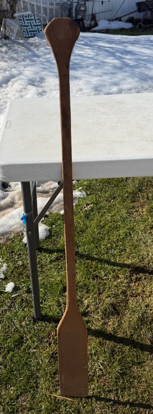 Lightweight Wooden Boat Oar 44.5 Inch Long