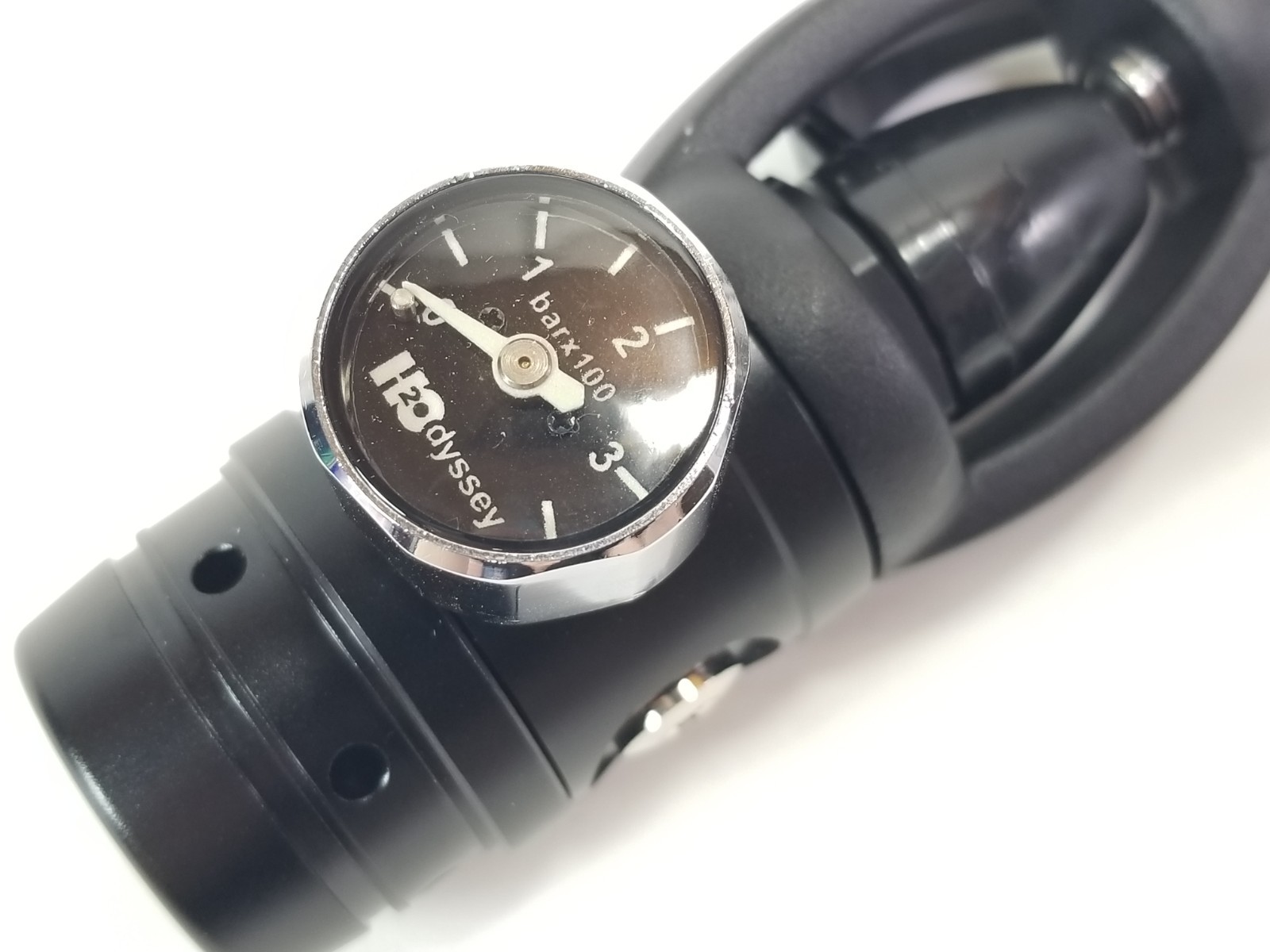 H2Odyssey 350 BAR Scuba Dive Pressure Gauge SPG Pony Bottle 1st Stage Mini