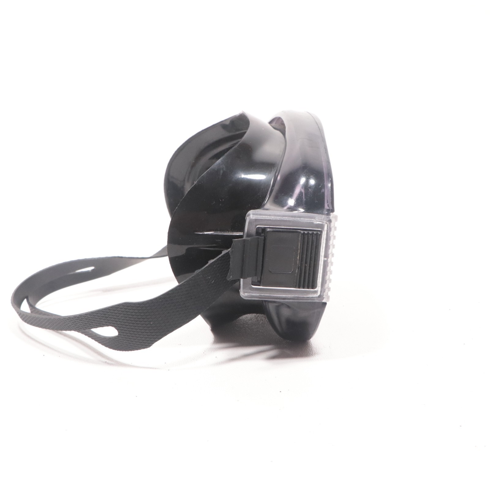 Poseidon Black Line Scuba Diving Mask – Low Volume, Single Polycarbonate Lens