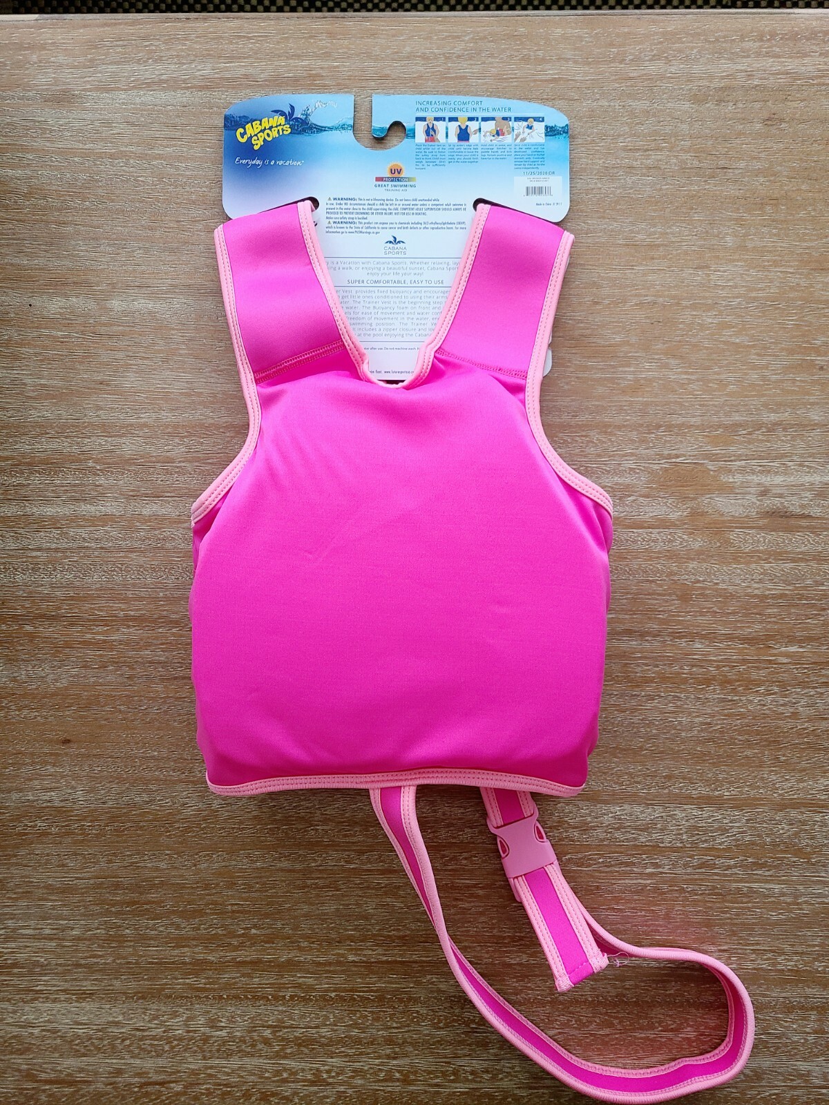 NEW SwimWays Swim Vest Kids 3-4 Years Swimming Aid Trainer Life Vest Girls 33-45