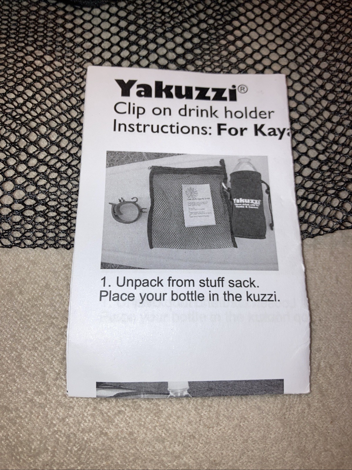 Kayak Drink/Cup Holder Accessories for Kayaks and Canoes Orange