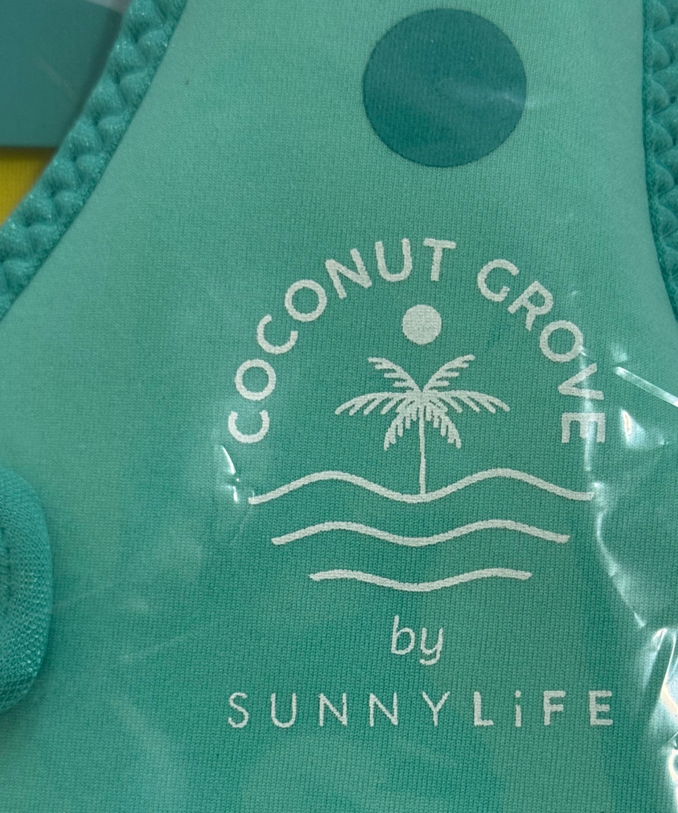 Coconut Grove by Sunnylife Kids, Unisex Swim Float Vest & Goggles Set 2-3 years
