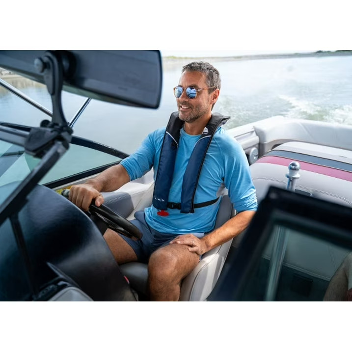 Ozark Trail Pro 24 Inflatable Life Jacket PFD For Kayak Fishing Paddle Boarding