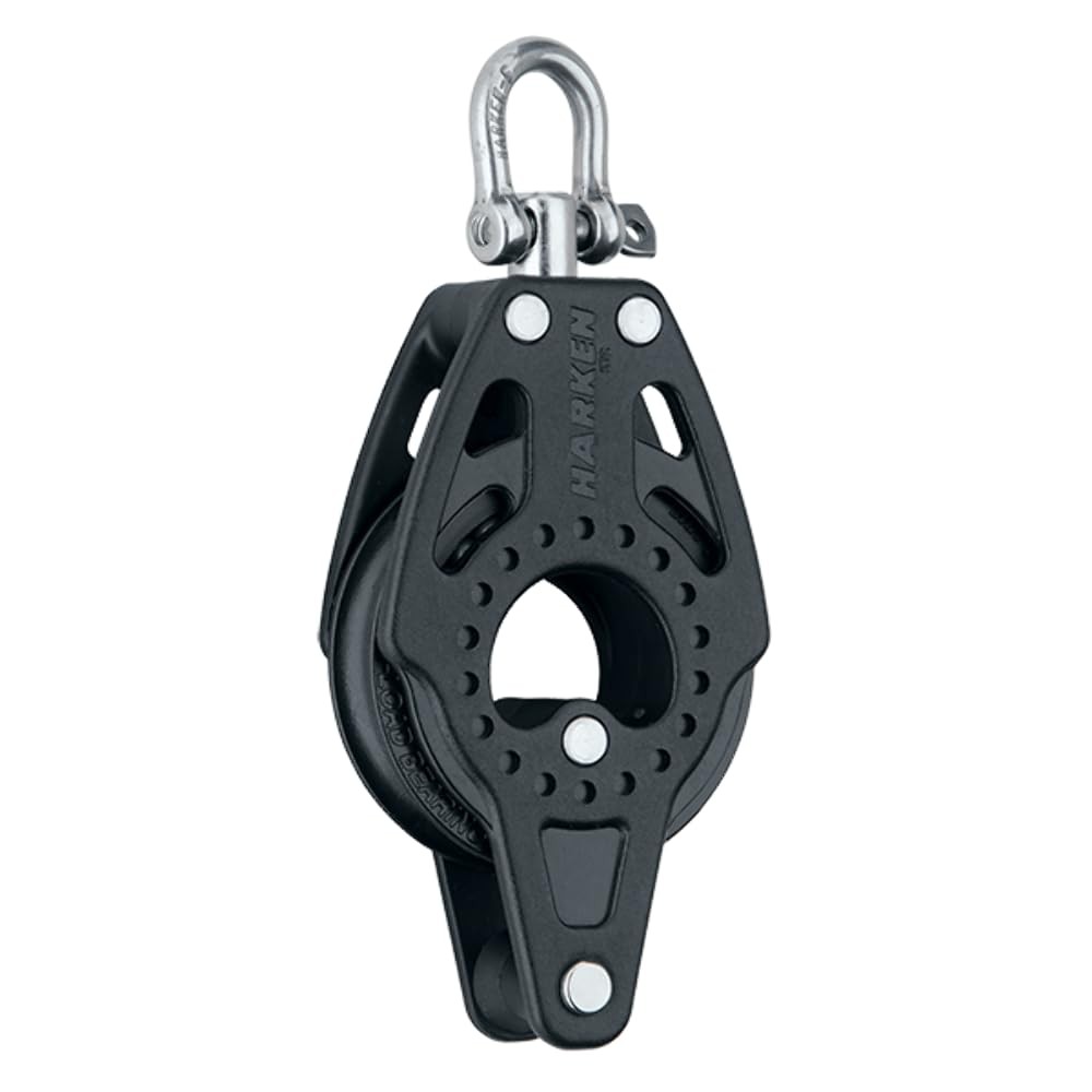 Premium Sailing 57mm Carbo Air Boat Block Single w/Becket, 57mm, Part 2601