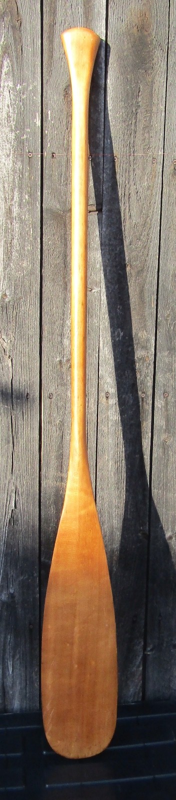 Vintage Old Town Canoe Cedar Wooden Paddle Maine USA 66″