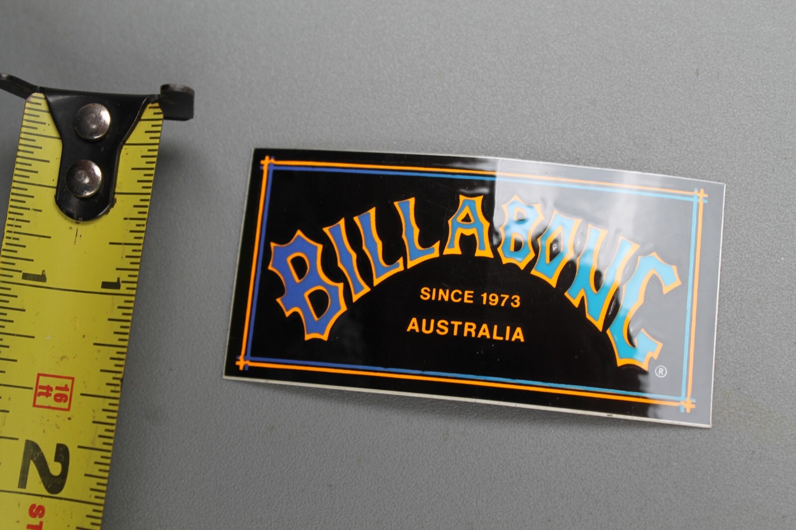 Billabong Surfboards Purple Neon Orange Green OG 80’s B8 Vintage Surfing STICKER