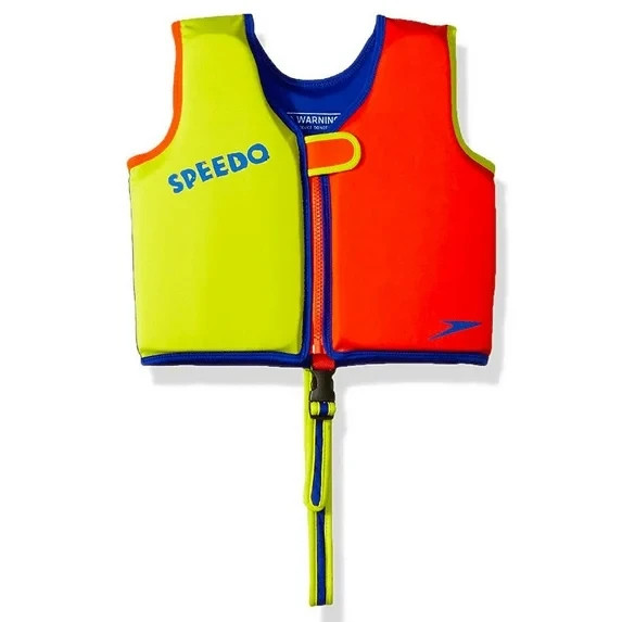Speedo Unisex-Child Swim Flotation Classic Life Vest Begin to Swim UPF 50,