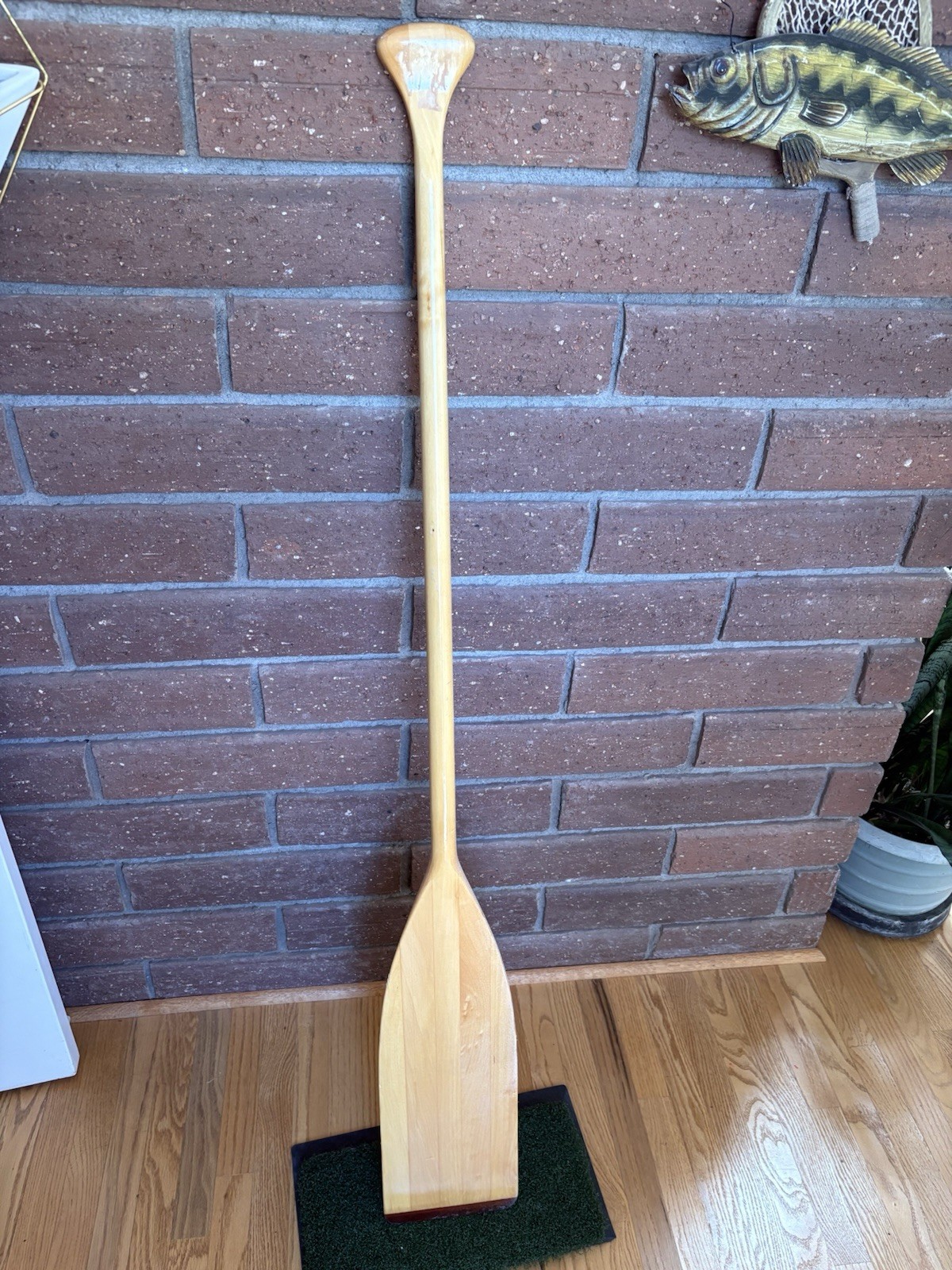 54″ Grey Owl Wood Canoe Paddle Made In Canada Used Very Little VG Condition