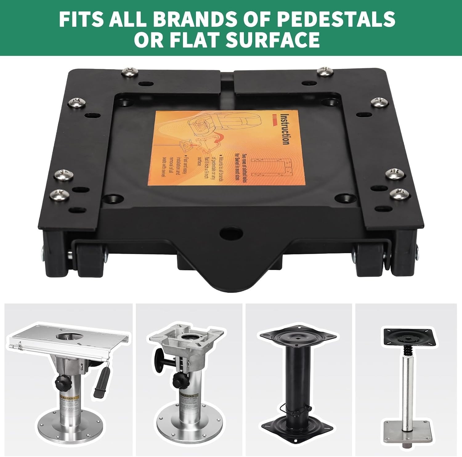 Quick Disconnect Seat Mount V2,16cmSwivel