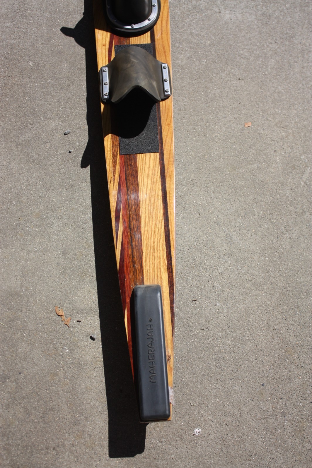 Vintage 70’s Wood MAHERAJAH 5.5 Water Ski Single Ski