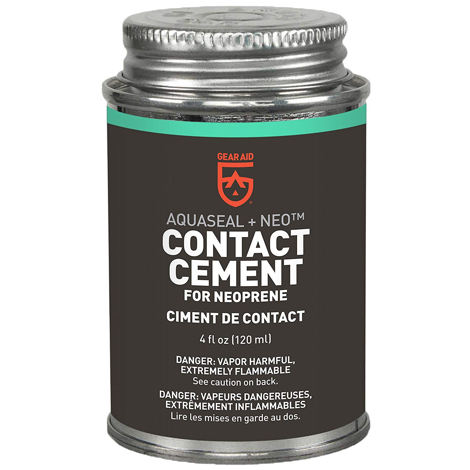 GEAR AID Aquaseal NEO Contact Cement for Neoprene and Wetsuit Repair, 4 fl oz
