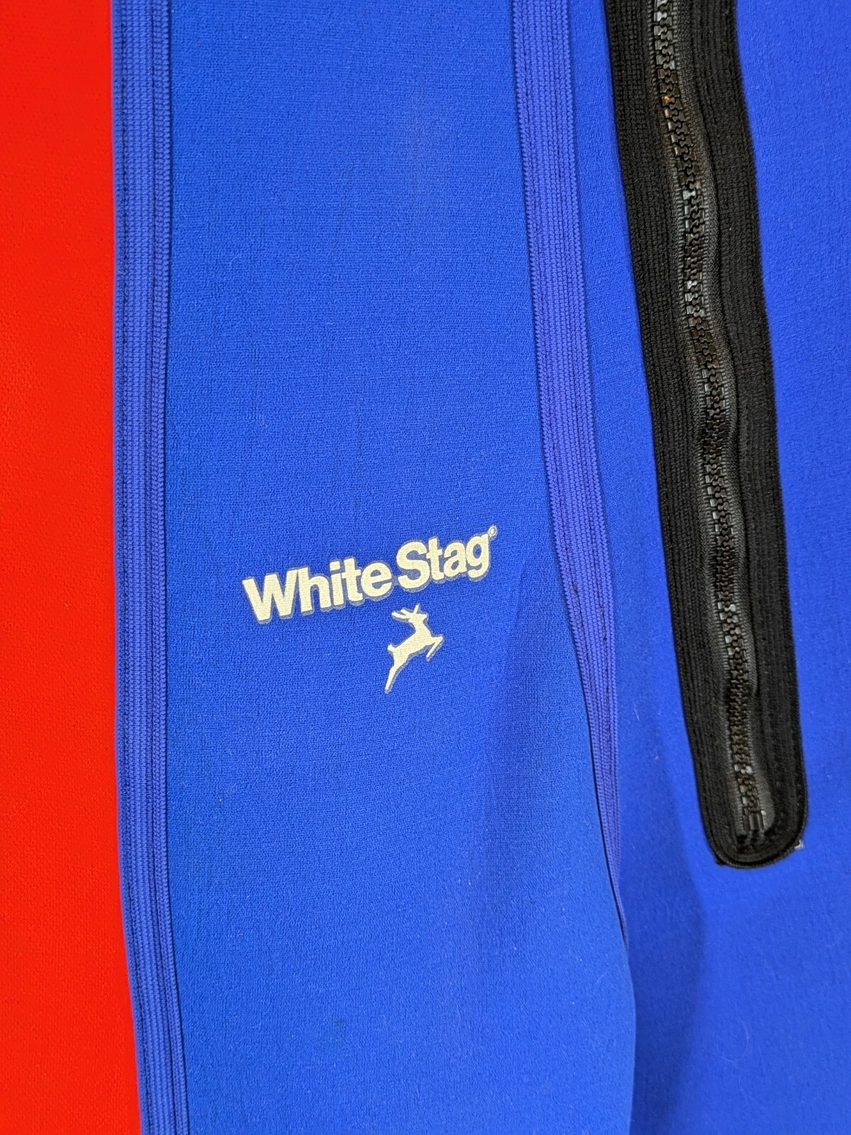 🌊Vintage White Stag 2-Piece Fully Reversible Wetsuit Jacket Set Long *PLS READ!