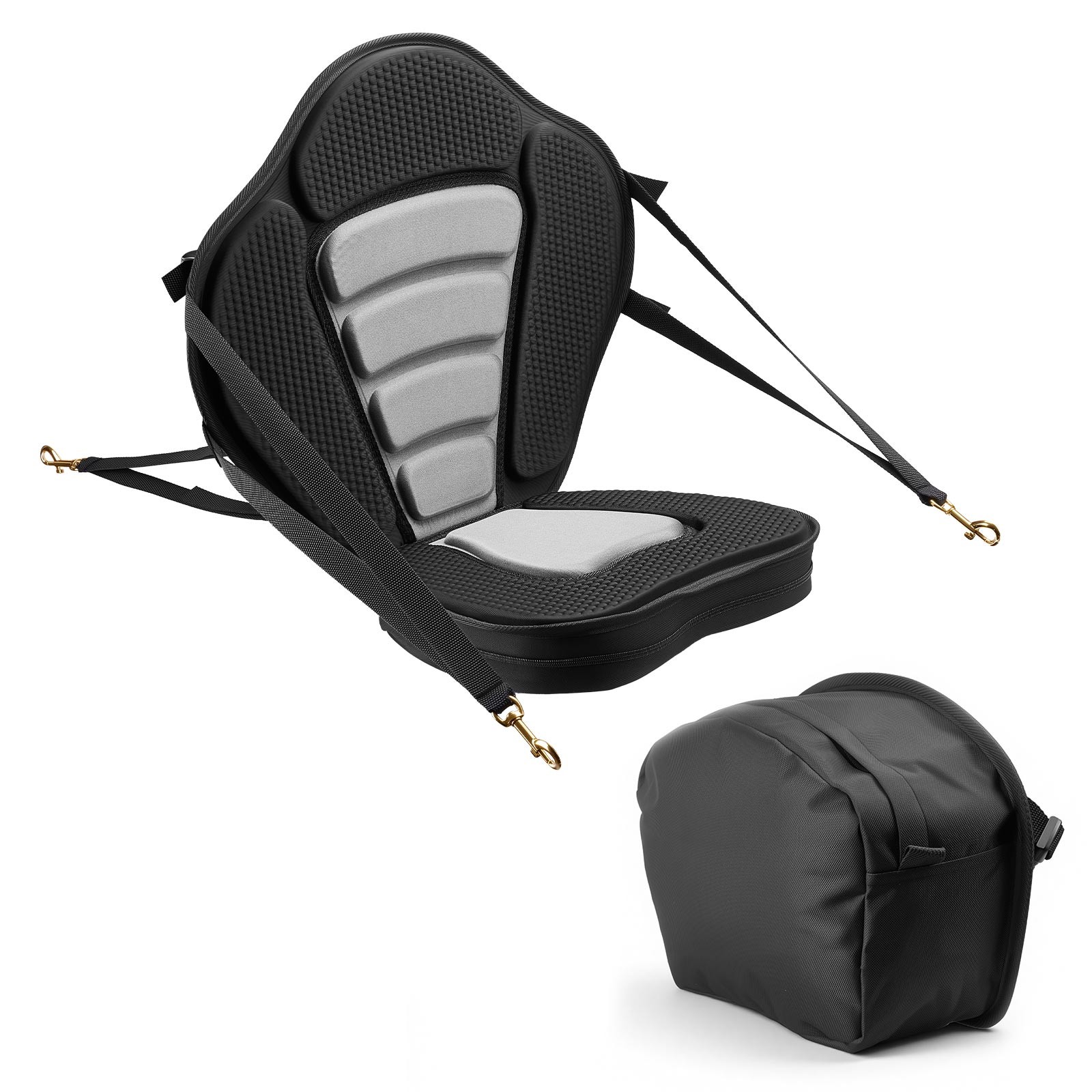 VEVOR Kayak Seat Universal Padded Kayak Seat Cushion Backrest 1 Pack 2.6″ Thick