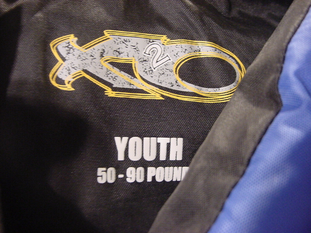 XC2 VEST YOUTH 50-90 POUNDS