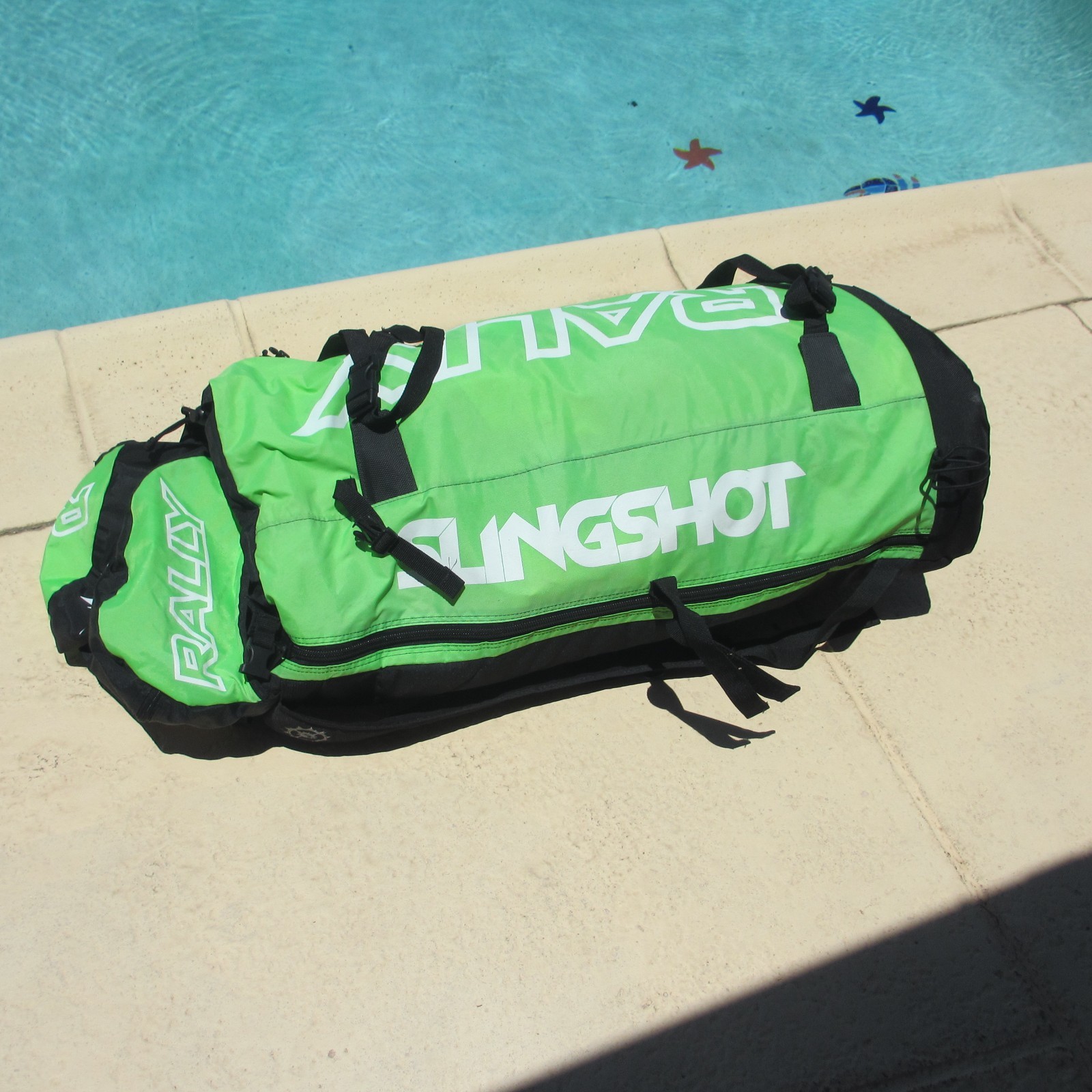 Slingshot RPM 12m Kite + Kiteboard Bar + green bag ( kiteboarding kitesurfing )