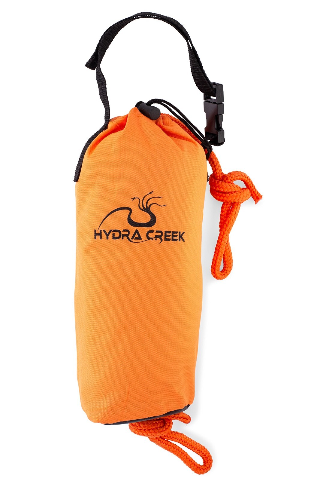 Hydra Creek Rescue Throw Bag 70 feet 3/8 inch Rope Floating Neon Orange